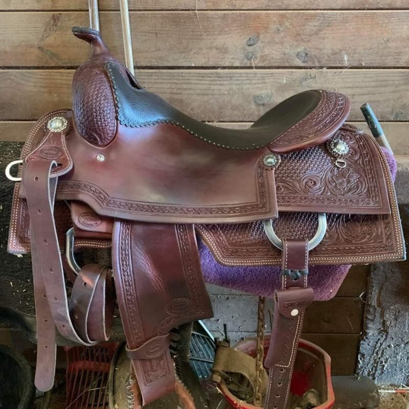 16-inch-Laredo-Reining-Saddle-for-sale