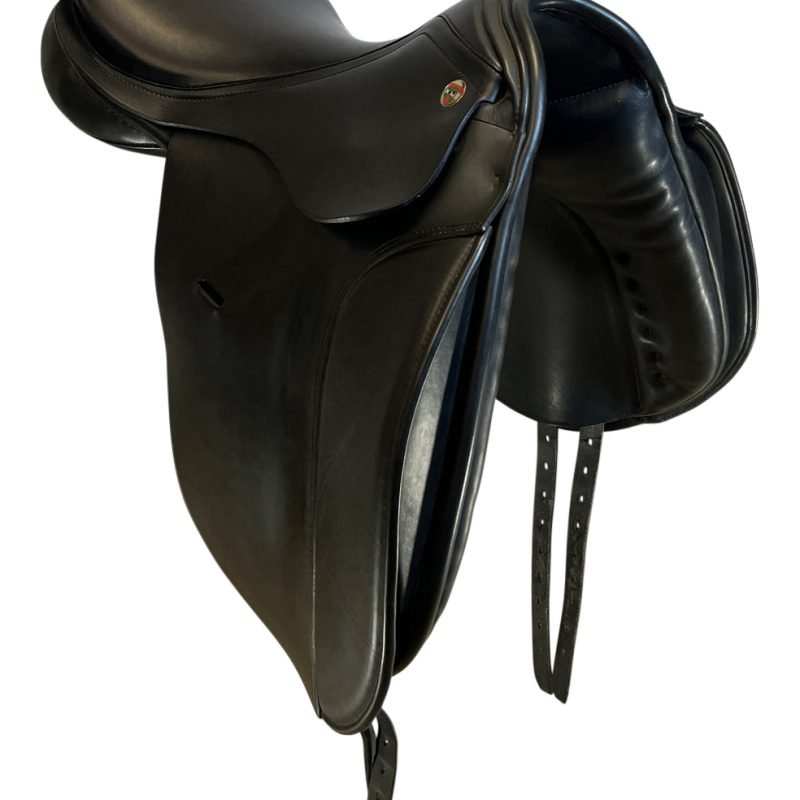 17 5inch used karl niedersuss kphs symphnoe dressage saddle free shipping 26 1