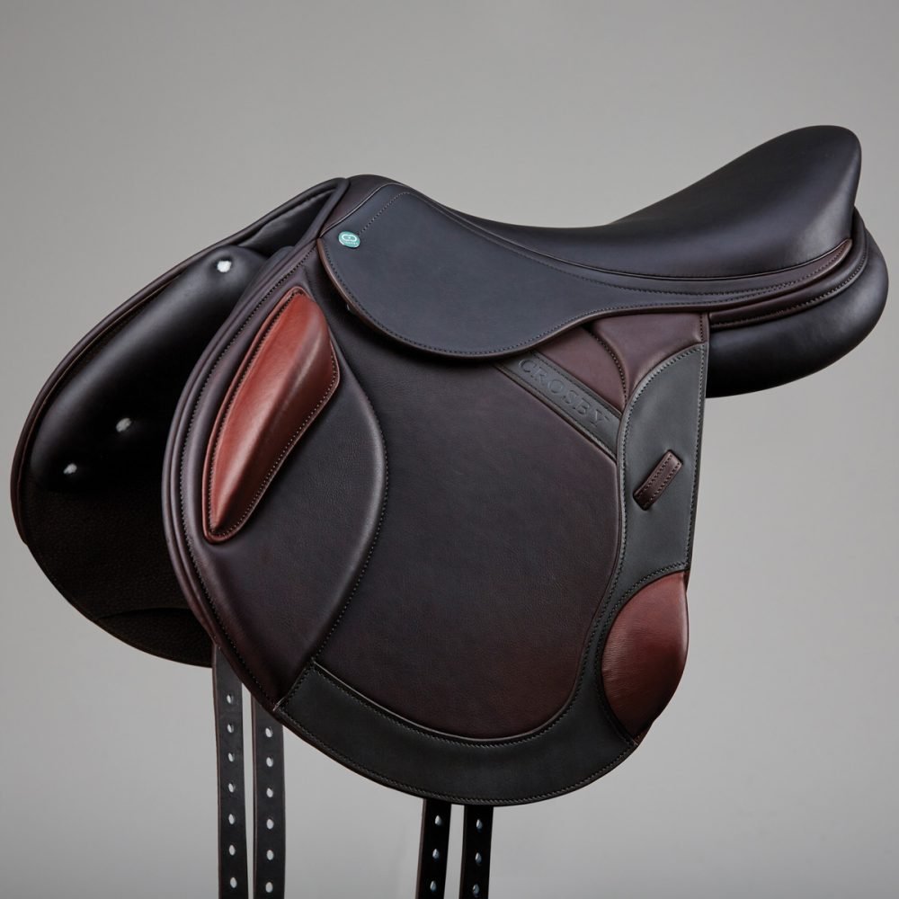 Crosby Monoflap Covered Leather Event Saddle