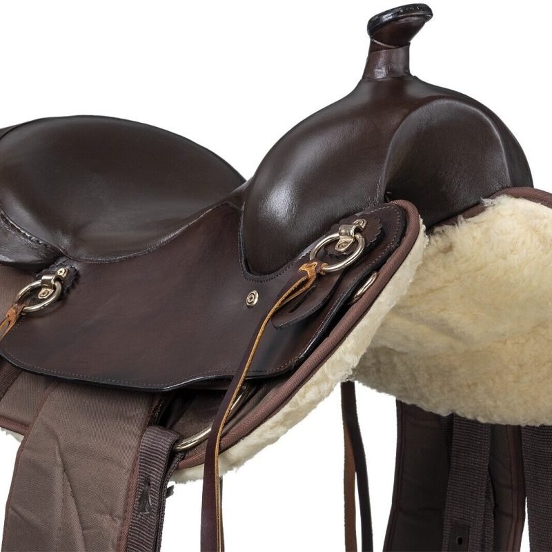 King Series Synthetic Gaited Rnd Trail Saddle 4