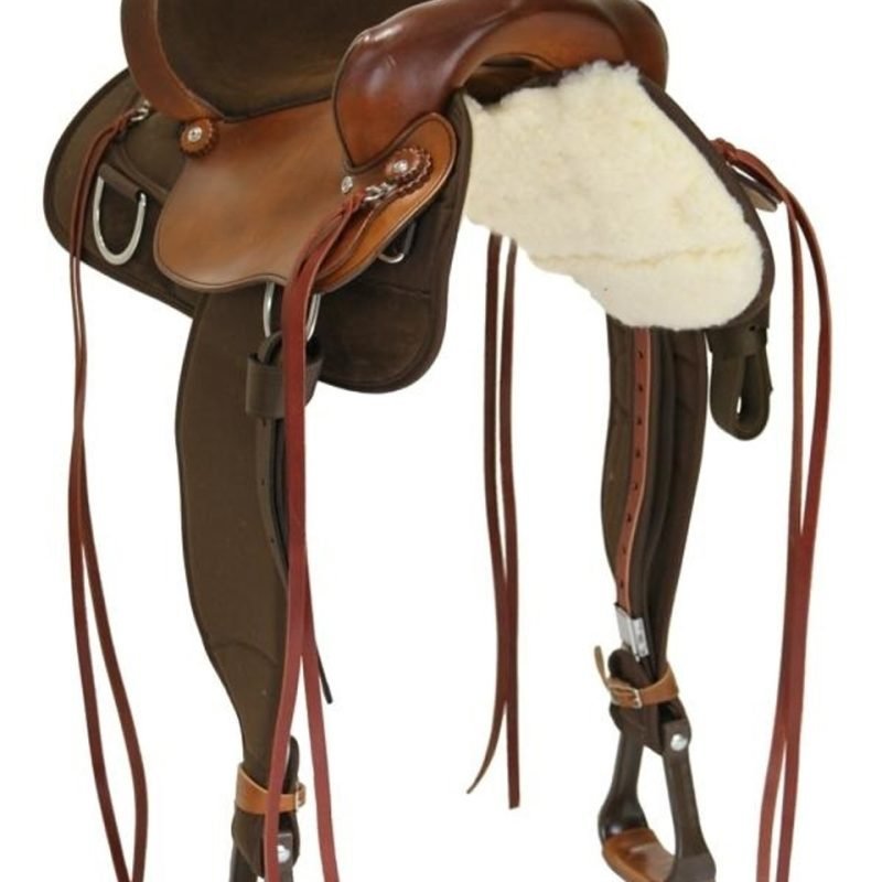 Fabtron's LADY TRAIL Saddles stand out in a league of their own, featuring forward-thinking designs for modern horse and rider pairs. Crafted with top-notch American Steerhide leather, these saddles boast a proven FLEX tree or Ralide, and the use of lightweight CORDURA, ensuring a combination of quality and innovation.