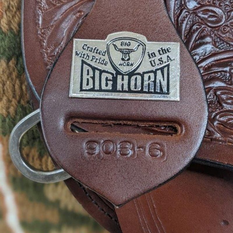 16" New Big Horn Haflinger Tree Western Trail Saddle