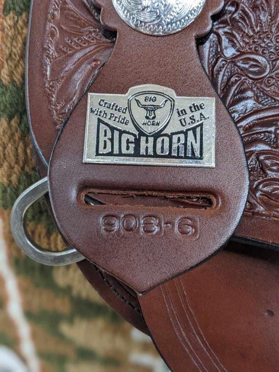 16" New Big Horn Haflinger Tree Western Trail Saddle