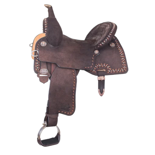 "Renegade Rancher Barrel Saddle - Buy Now for Unmatched Barrel Racing Performance"